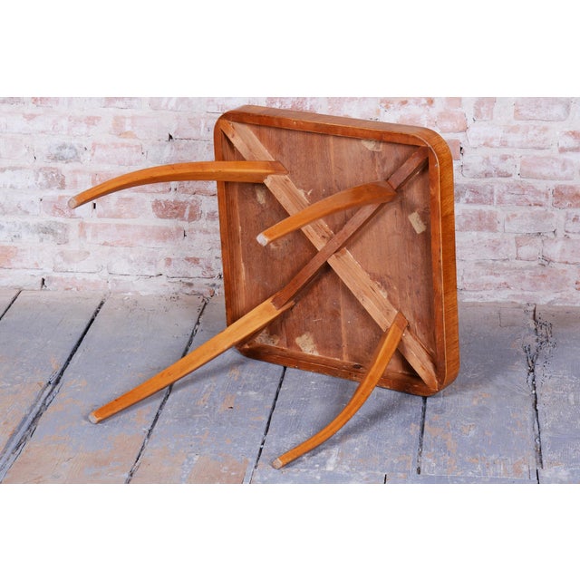 1940s Art Deco Spider Table by J. Halabala for Up Závody, 1940s For Sale - Image 5 of 12