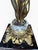 Vintage Hollywood Regency Four-Light Cherub Candelabra Table Lamp With Marble Base For Sale - Image 4 of 10