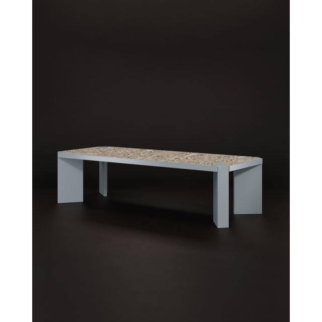 Vermilion Dining Table by Porus Studio For Sale - Image 11 of 14