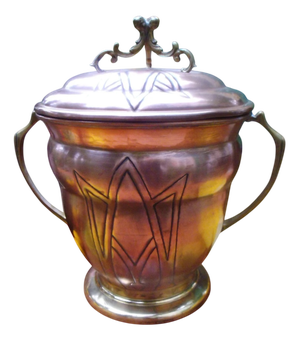 Antique Art Nouveau Champagne Cooler from Gebrüder Bing Nuremberg, 1890s