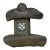 Mid-Century Granite Hand-Carved Kasugo Style Garden Ornament For Sale