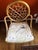 1990s Late 20th Century Cracked Ice McGuire Chair For Sale - Image 5 of 8