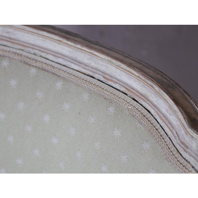 Cream Antique French Dining Room Chairs, 1930s, Set of 6 For Sale - Image 8 of 13