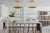 2020s Hudson Valley Lighting Brim 36 in. 1 Light Chandelier in Soft White and Gold Leaf Finish For Sale - Image 5 of 8