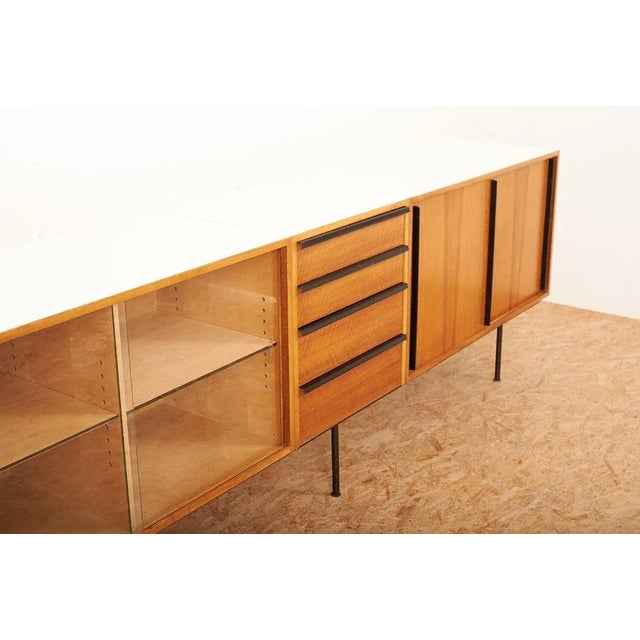 Brown Wooden Sideboard by Alfred Alder, 1953 For Sale - Image 8 of 17