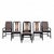 Black Postmodern Dining Chairs by Bernhardt, Black Lacquer & Birdseye Maple, Set of 6, 1980s For Sale - Image 8 of 18