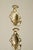 Large Mid-Century Modern Baroque Swedish Brass Sconces, Set of 2 For Sale - Image 4 of 9