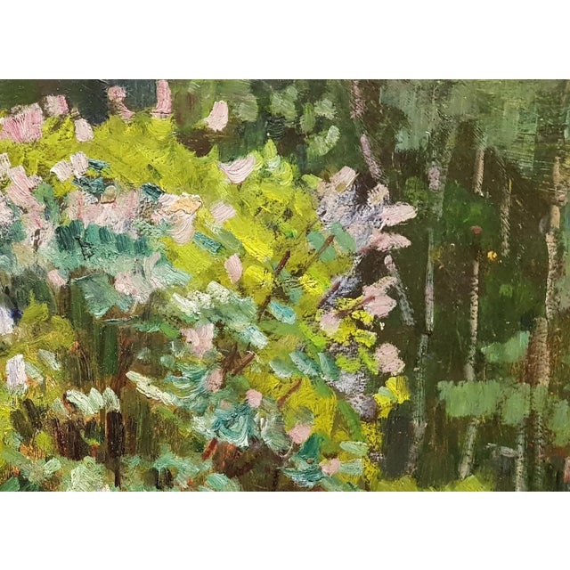 Realism Vintage Still Life Oil Painting, Ukrainian Artist, 1980s 48,5-68,5 For Sale - Image 3 of 6