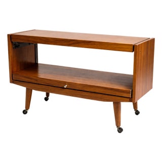 Mid-Century Metamorphic Teak Serving Trolley, 1970s For Sale