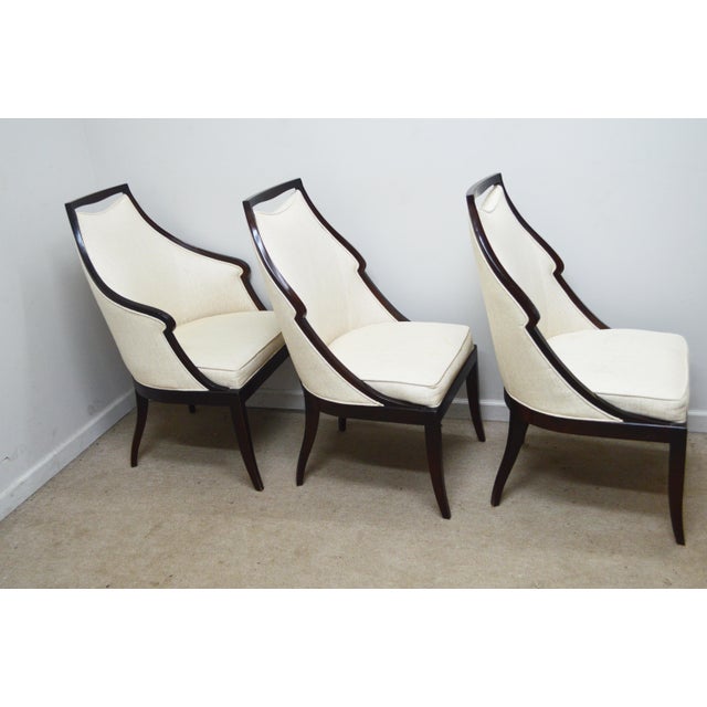 Baker Furniture Company Baker Modern Dining Chairs Set of 6 For Sale - Image 4 of 18