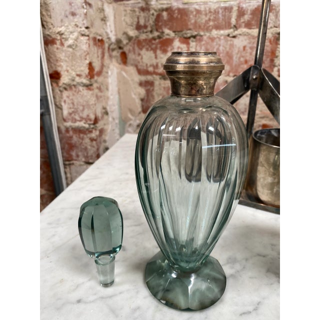 1950s Vintage Decanter Set With Caddy- 3 Pieces For Sale In Los Angeles - Image 6 of 9