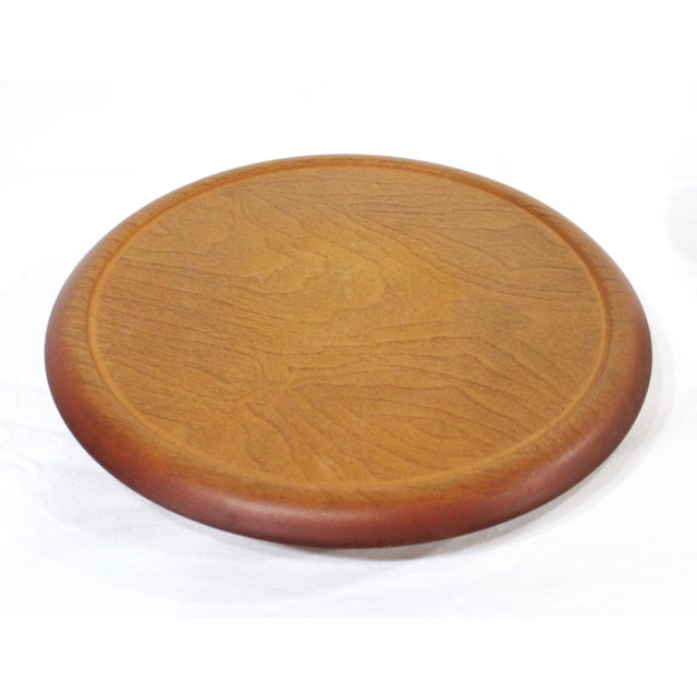 Mid 20th Century Mid Century Modern Chicken Lazy Susan California Pottery Sever For Sale In Cincinnati - Image 6 of 12