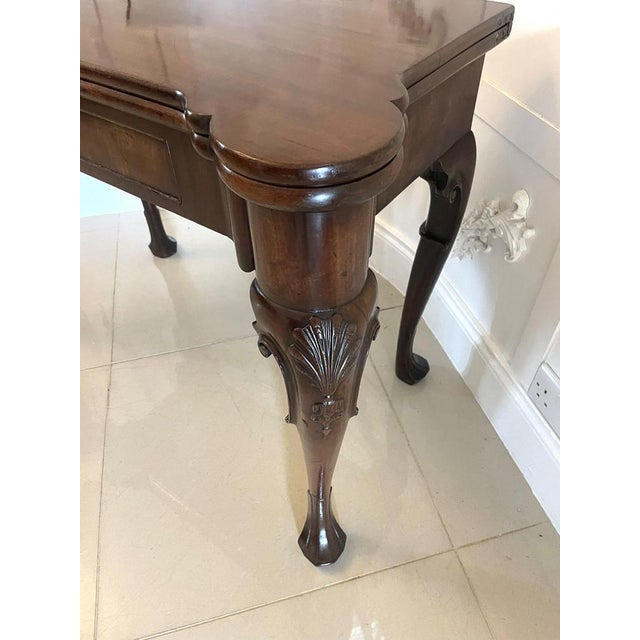 Fine 18th Century George Li Irish Chippendale Mahogany Side Table, 1750s For Sale - Image 4 of 18