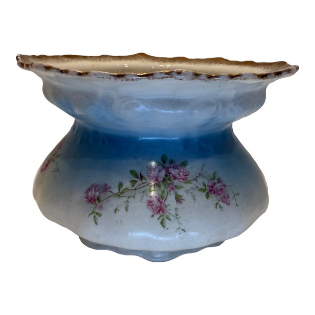 Antique r.s. Prussia Porcelain Serving Bowl or Wash Basin For Sale
