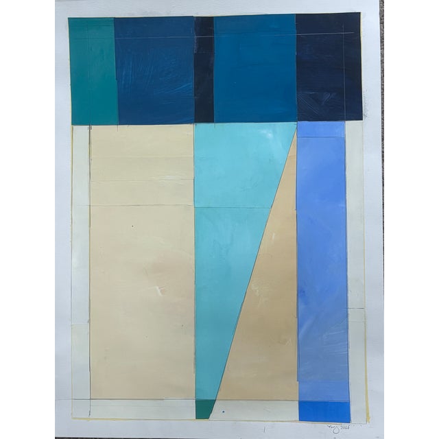 Discover the allure of contemporary art with this stunning 18x24" original collage painting, expertly crafted to bring...