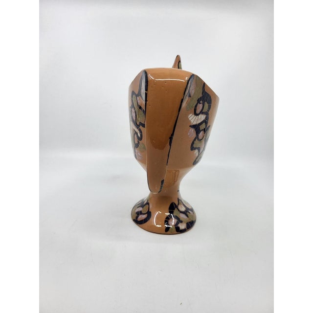 Ceramic Vintage Covered Bowl in Ceramic by Gabrielle Mackiewicz, France, 1960 For Sale - Image 7 of 14