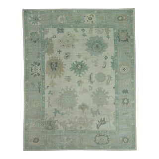 Turkish Oushak Rug 12'4" x 15'5" #0102 For Sale