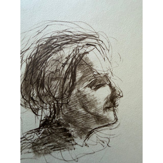 In 1949, the well known Romanian-born artist prepared this small sketch of his friend Wilhelm Kempff, who was himself a...