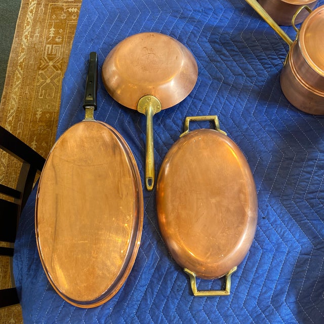 Paul Revere Limited Edition Copper & Brass Cookware Set Chairish