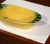 Early 20th Century Early 20th Century French Majolica Barbotine Yellow and Green Serving Dish For Sale - Image 5 of 9