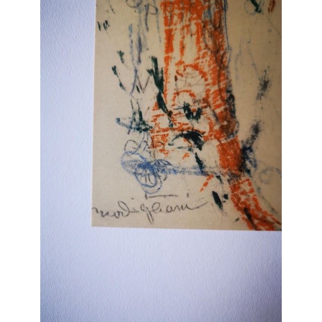 Amedeo Modigliani, Rosa Poprina, 1959, Original Lithograph For Sale - Image 4 of 8