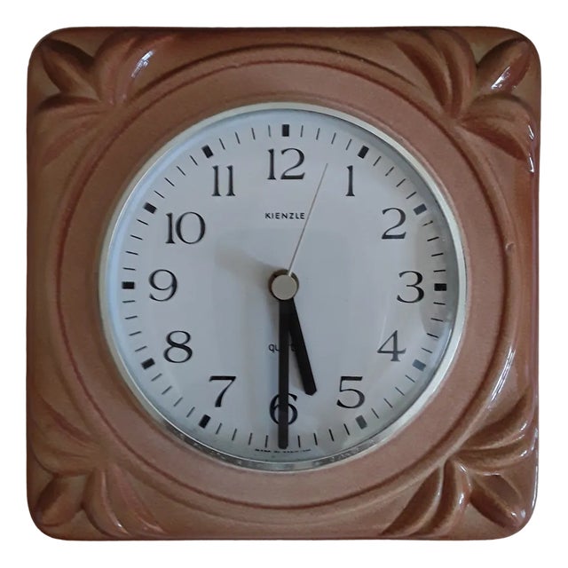 Vintage German Kitchen Clock, 1970s For Sale