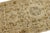 Contemporary Antique Heriz Serapi Wool Runner – Neutral Geometric Hallway Gallery Runner 3x11 For Sale - Image 3 of 9