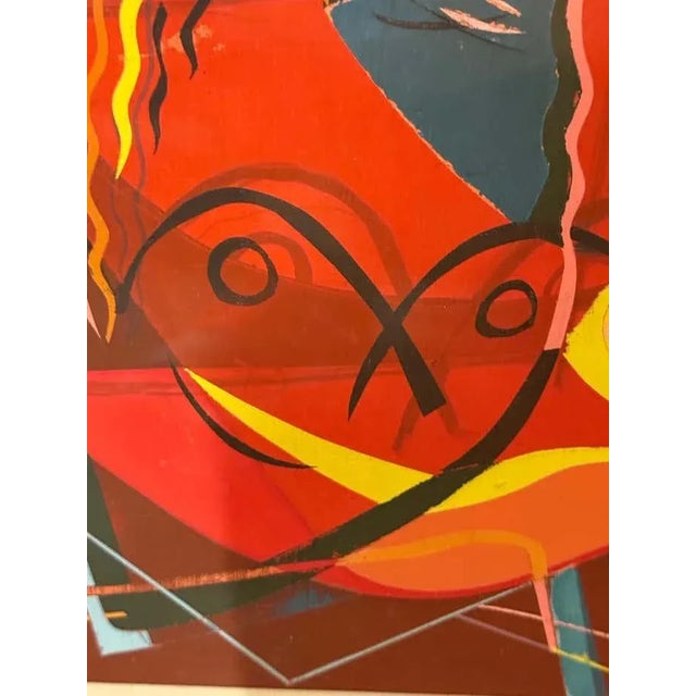 Reversible Cubist and Modernist Abstract by James Houston McConnell For Sale - Image 16 of 18