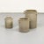 Gray Minimalism Glazed Confit Jars, 1920s, Set of 3 For Sale - Image 8 of 12