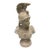 Neoclassical Style Cast Iron Bust of a Roman Warrior For Sale