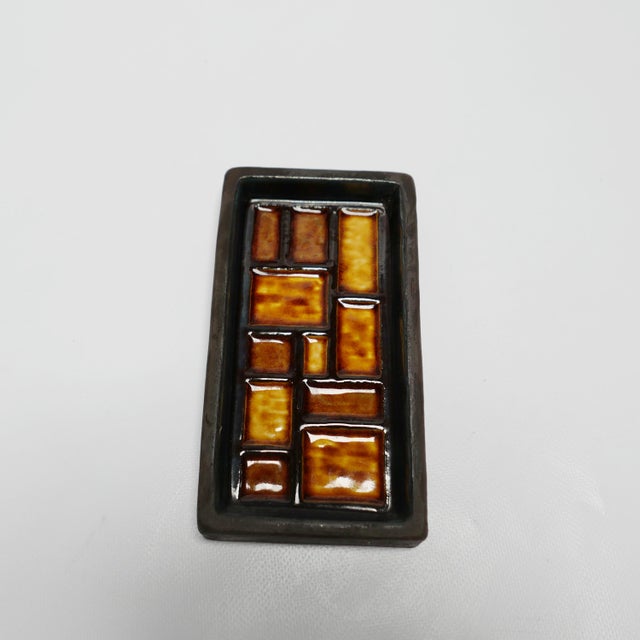 Vintage Scandinavian Ceramic Trinket Tray, Denmark, 1960s For Sale - Image 9 of 9