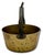 Mid 19th Century Unusual Mid 1800s Antique Heavy Brass & Hand Wrought Iron Fireplace Hearth Hanging Cooking Pot For Sale - Image 5 of 18