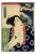 Utagawa Kunisada (Toyokuni III), Famous Waterfalls, Woodcut, 1850s For Sale