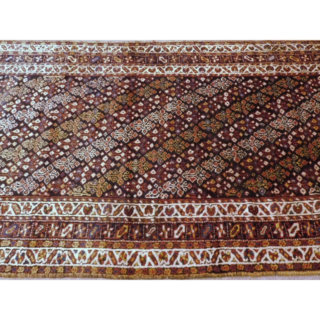 Antique Persian Rug- 4′7″ × 6′4″ For Sale - Image 11 of 13