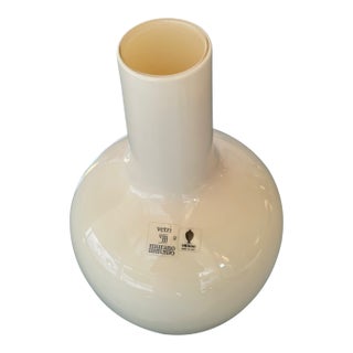 Venini Carlo Scarpa Design From Cinesi Series 1982 Vase For Sale