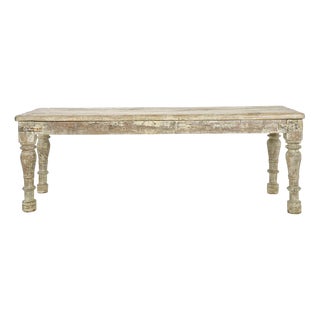 Antique Wooden Coffee Table For Sale