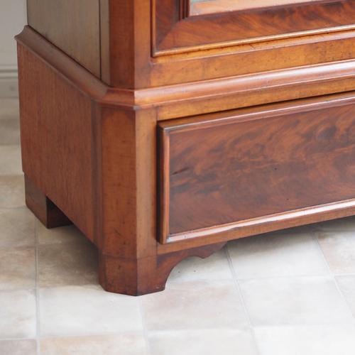 Louis-Philippe Mirrored Cabinet in Mahogany, 1860 For Sale - Image 10 of 18