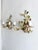 Vintage Florentine Style 2-Light Floral Tole Wall Sconces in Hand-Painted Polychrome Metal, 1960s, Set of 2 For Sale - Image 12 of 18