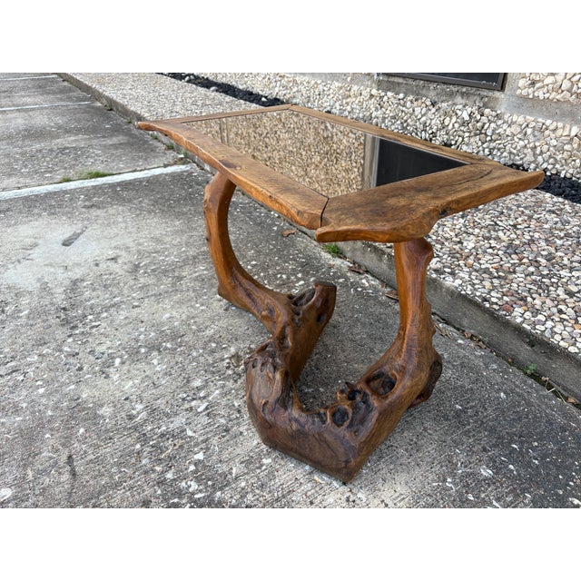 Mid-Century Modern 1950s French Organic Modern Root Cocktail Table For Sale - Image 3 of 13