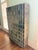 Industrial Antique Industrial Wooden Printer’s Type Case Cabinet With 120 Compartments – Original Painted Finish For Sale - Image 3 of 6