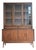 Keller Mid-Century Modern Walnut China Cabinet / Bar Hutch For Sale