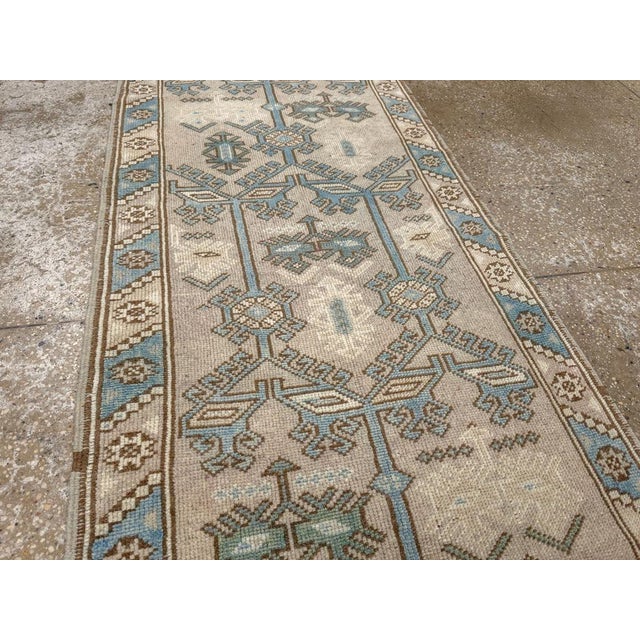 Mid 20th Century Galerie Shabab Collection Mid-20th Century Turkish Anatolian Runner For Sale - Image 5 of 10