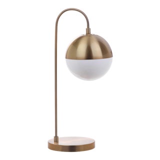 20.5-Inch H Table Lamp - Brass Gold For Sale