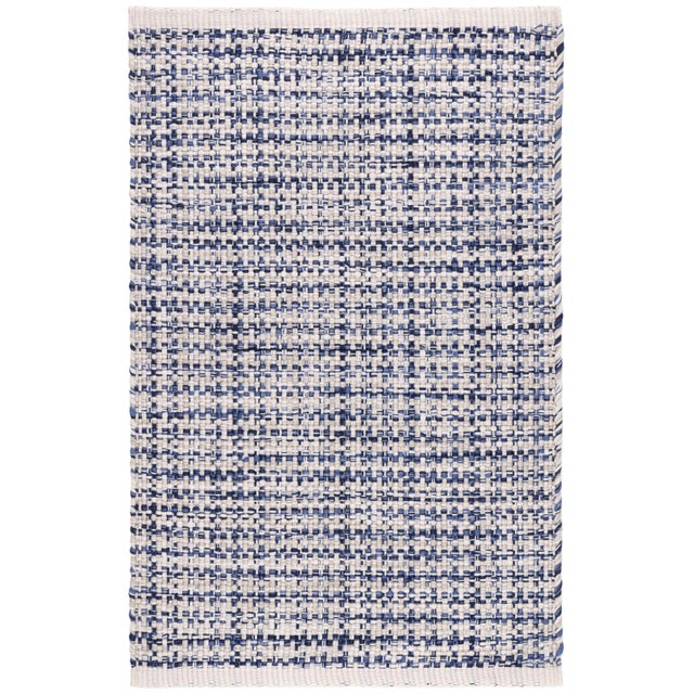 Dash & Albert Dash & Albert by Annie Selke Journey Blue Indoor/Outdoor Rug, 7' 6" x 9' 6" For Sale - Image 4 of 4