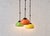 Space Age Pendant Lamp with Colored Metal Shades, 1970s For Sale - Image 4 of 13