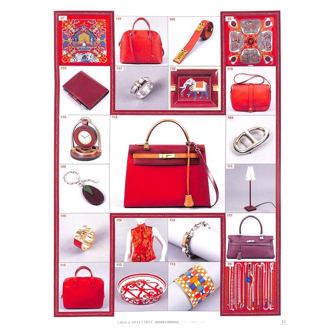 Hermès Paris Vintage Auction Catalog 2014 For Sale - Image 10 of 13