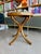 Thonet Vintage CCFM Bentwood Martini Table Mid Century Modern Cane Rattan Side Stand Thonet Style For Sale - Image 4 of 14