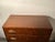 Wood Walnut Campaign Dresser in the Style of Henredon For Sale - Image 7 of 13