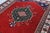 Textile Vintage Hand-Knotted Oushak Rug With Central Medallion Pure Wool & Natural Dyes -7' X 9' 1'' For Sale - Image 7 of 11