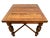 Early 20th Century English Tudor Expansion Table Turned Baluster Legs Quarter Sawn Oak, X-Stretcher 1a For Sale - Image 10 of 16
